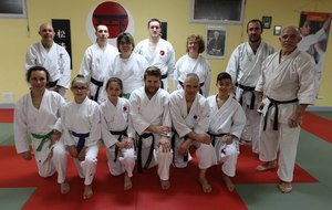 Fudokan KC et Shizendo KC Baraqueville: un cours autour de Kanku Sho