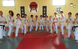 Passages de grades Ecole Karaté 