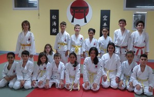 Passage de grade pour Ecole de Karaté Débutants -