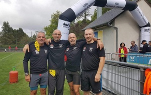 Course La Transcastonétoise avec 2 équipes du Fudokan KC