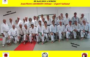 Stage Karaté Entente Clubs Baraqueville/Olemps/Onet/Sébazac 2018