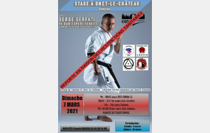 Annulation Journée du Karaté Aveyronnais et Stage Entente clubs Baraqueville/Olemps/Onet-le-Château/Sébazac 