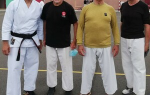 Stage Karaté  en Extérieur avec Jean-Pierre LAVORATO CN9ème - Expert Fédéral 