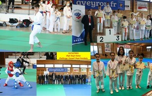 Championnat Départemental Kata et Challenge Conseil Départemental Aveyron Karaté Combats
