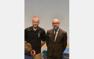 Remise Médailles Jeunesses et Sports - Benoît CHALIEZ Médaille de Bronze
