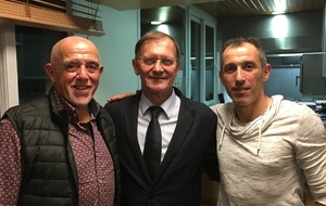 Bernard, Francis DIDIER (Président FFK) et Frédéric