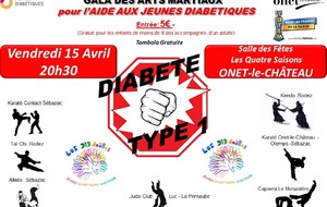 Gala des Arts Martiaux pour l'aide aux jeunes diabétiques