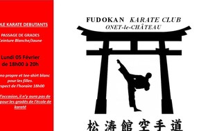 Passage de grades Ecole Karaté Débutants