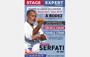 Journée du Karaté de l'Aveyron 2019