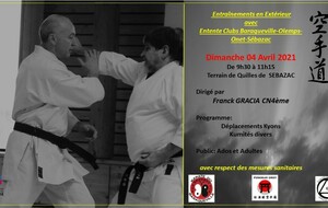 Entraînement en Extérieur... On ne lâche rien