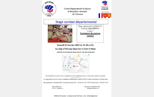 Stage Départemental Combats