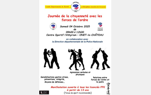  CDKDA12 - Journée de la citoyenneté avec les forces de l'ordre samedi 04/10/25