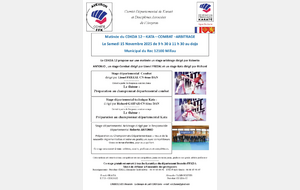 Matinée du CDKDA12 Karaté: Kata/Combat/Arbitrage - MILLAU -15/10/2025