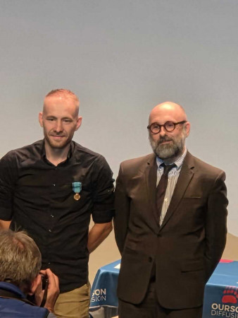Remise Médailles Jeunesses et Sports - Benoît CHALIEZ Médaille de Bronze