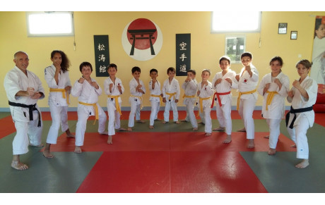 Passages de grades Ecole Karaté 