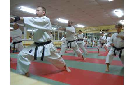 En route pour les futurs objectifs... grades, compétitions...à chacun son objectif...