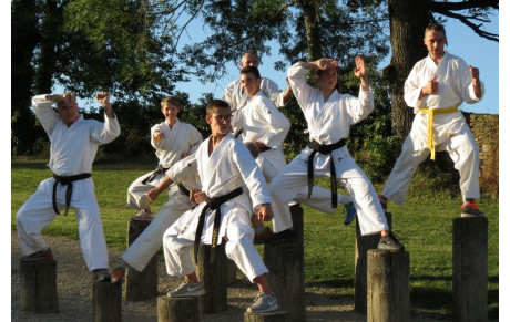 Dernier cours de karaté de la saison 2017/2018