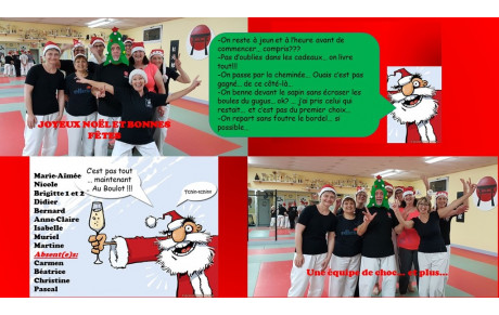 Quand le Training Défense vous souhaite de bonnes fêtes avec... Humour...