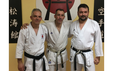 Nouvelles ceintures noires 2ème dan au Fudokan KC Onet-leChâteau