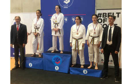 Championnat Ligue Occitanie Combats Cadettes 2020 