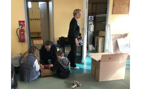 Déménagement du club vers le dojo de l'Athyrium