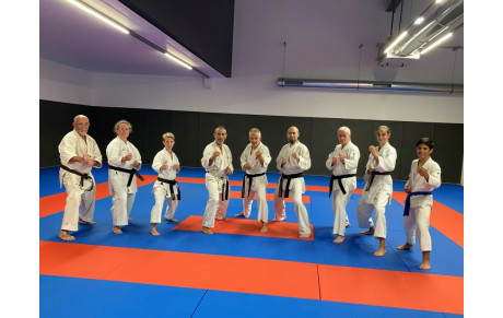 Dernier cours de karaté de la saison 2020-2021