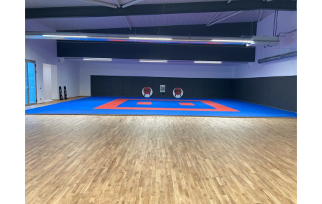 Nouveau dojo du Fudokan KC Onet-le-Château au Centre Sportif l'Athyrium des Quatre Saisons