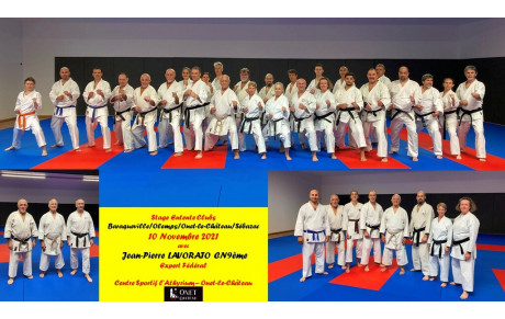 Stage Entente clubs Baraqueville/Olemps/Onet/Sébazac du 10 Novembre 2021 avec Jean-Pierre LAVORATO CN9ème -Expert Fédéral